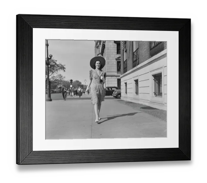 Framed Print : Young New Yorker Framed Print : Young New Yorker