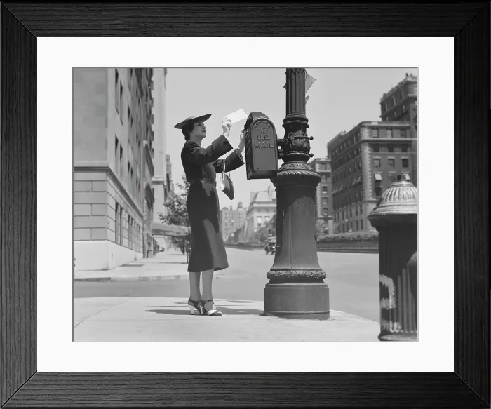 Framed Print : New York Post