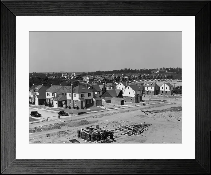 Framed Print : New Housing In New York Framed Print : New Housing In New York