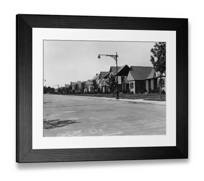 Framed Print : New Housing In New York Framed Print : New Housing In New York