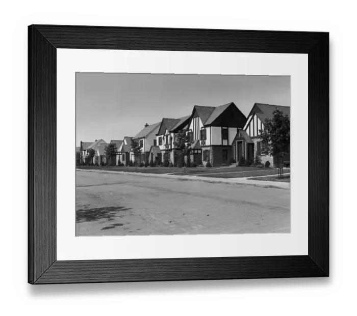 Framed Print : New Housing In New York Framed Print : New Housing In New York