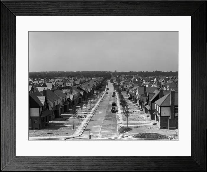 Framed Print : New Housing In New York Framed Print : New Housing In New York