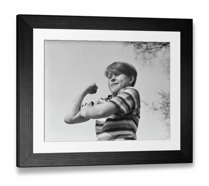 Framed Print : Strong Boy Framed Print : Strong Boy