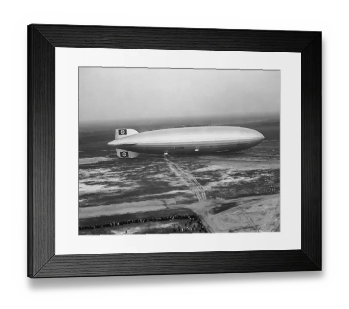 Framed Print : Hindenburg Aloft Framed Print : Hindenburg Aloft