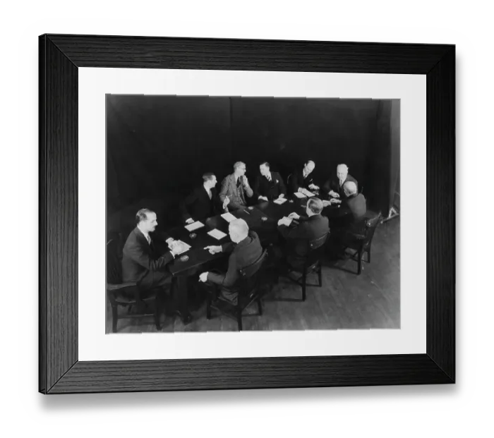 Framed Print : Business Meeting Framed Print : Business Meeting