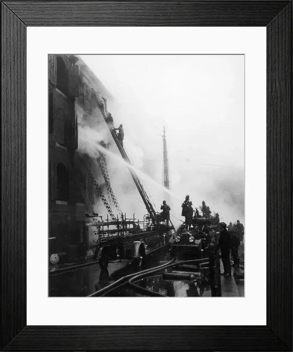 Framed Print : Fire Fighting Framed Print : Fire Fighting