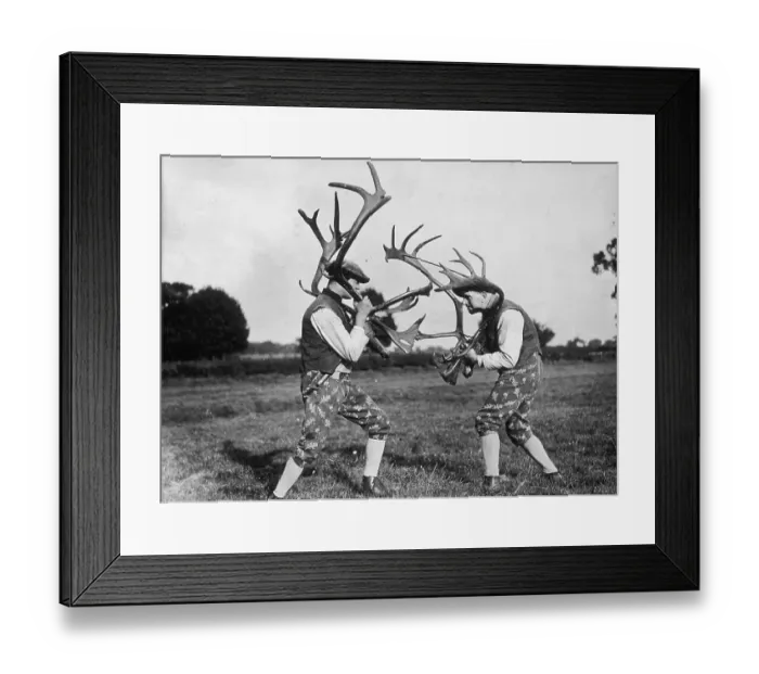 Framed Print : Two Horny Men Framed Print : Two Horny Men