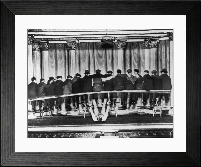 Framed Print : Bench Lift Framed Print : Bench Lift
