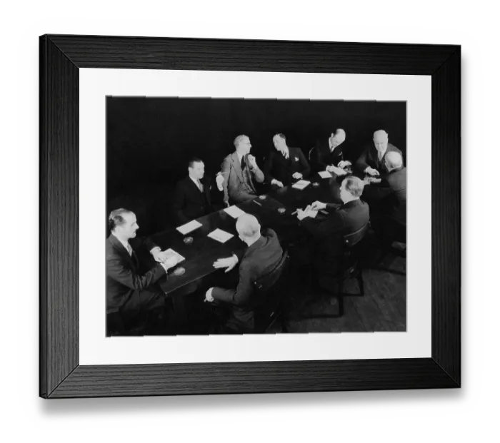 Framed Print : Business Meeting Framed Print : Business Meeting