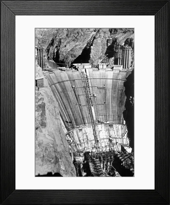 Framed Print : HOOVER DAM Framed Print : HOOVER DAM