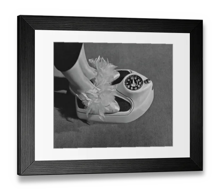 Framed Print : Checking Your Weight Framed Print : Checking Your Weight