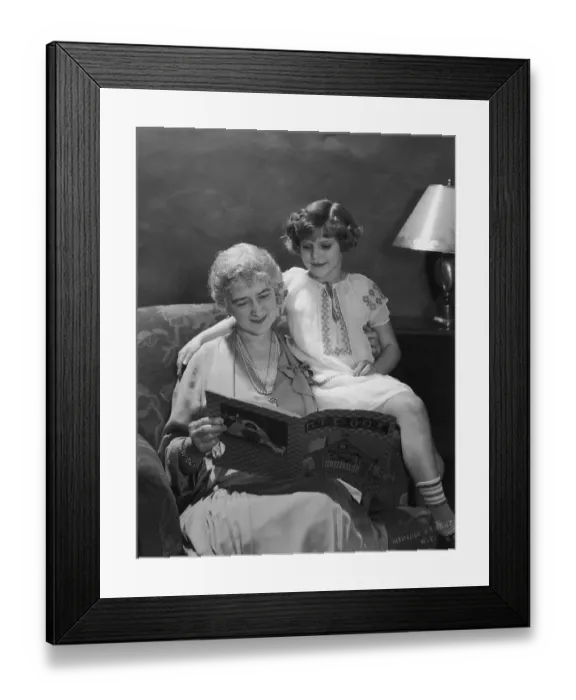 Framed Print : Grandma's Tale Framed Print : Grandma's Tale