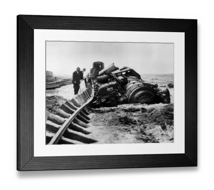 Framed Print : Twisted Tracks Framed Print : Twisted Tracks