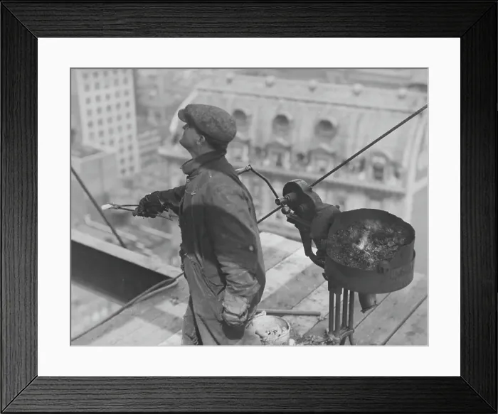 Framed Print : Construction Worker Framed Print : Construction Worker