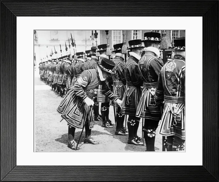 Framed Print : KINGS BODYGUARDS