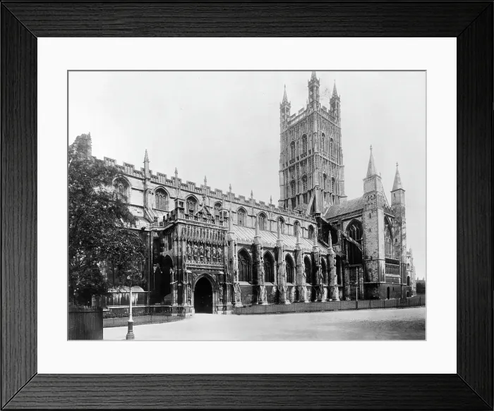 Framed Print : GLOUCESTER CATHEDRAL Framed Print : GLOUCESTER CATHEDRAL