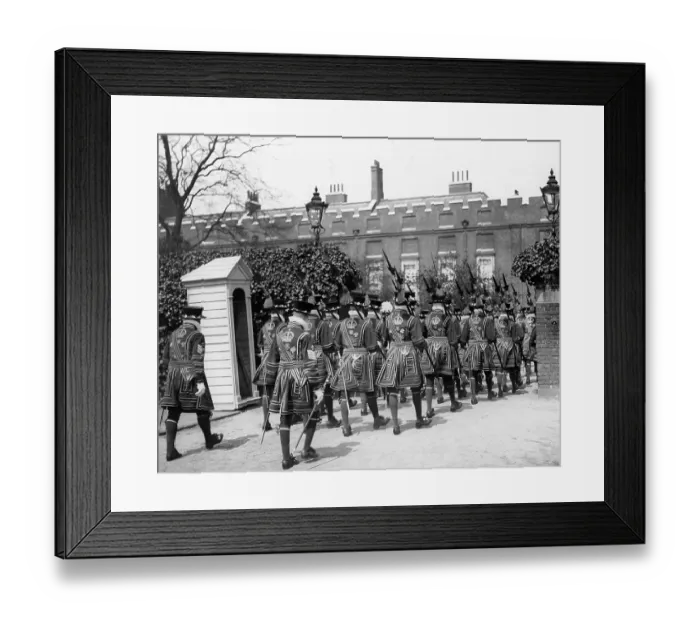 Framed Print : DUKE OF CONNAUGHT INSPECT GUARDS Framed Print : DUKE OF CONNAUGHT INSPECT GUARDS