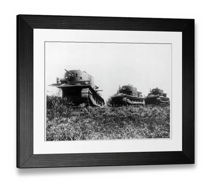 Framed Print : ROYAL BABY TANKS
