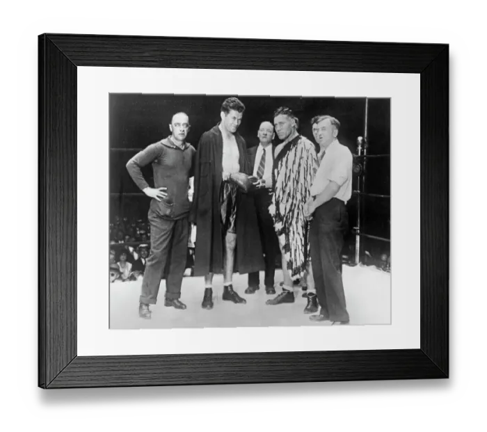Framed Print : NYSAC, NBA and The Ring Heavyweight Title Fight - Gene Tunney Vs Tom Heeney Framed Print : NYSAC, NBA and The Ring Heavyweight Title Fight - Gene Tunney Vs Tom Heeney