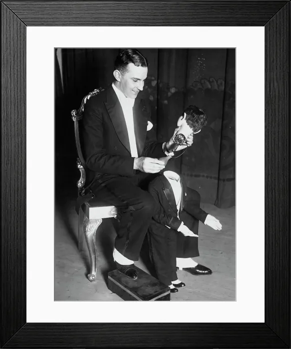 Framed Print : Edgar And Josef