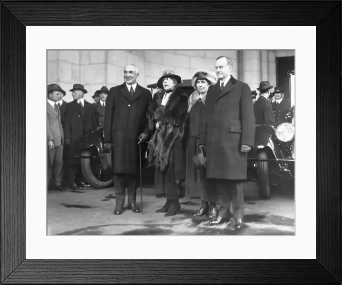 Framed Print : Harding And Coolidge Framed Print : Harding And Coolidge