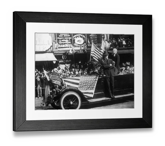Framed Print : Woodrow Wilson Framed Print : Woodrow Wilson