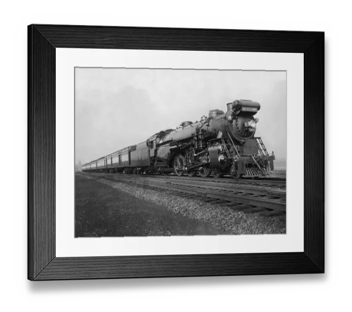 Framed Print : The Blue Comet Framed Print : The Blue Comet