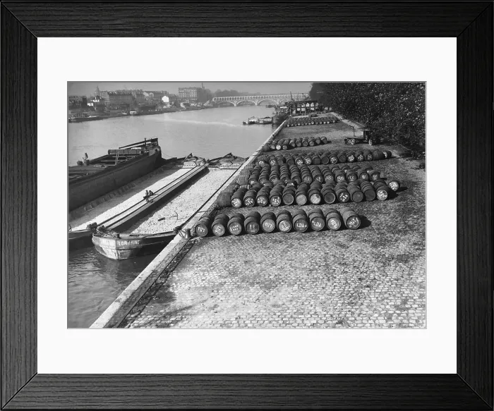 Framed Print : Waiting Barrels Framed Print : Waiting Barrels