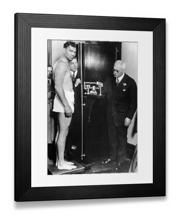 Framed Print : Dempsey Weighs In Framed Print : Dempsey Weighs In