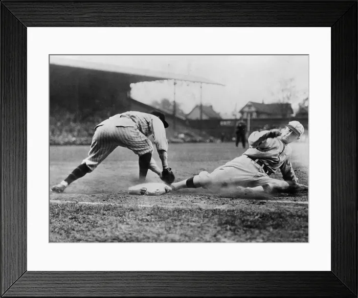 Framed Print : First Base Fall Framed Print : First Base Fall