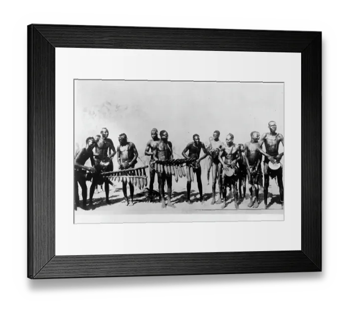 Framed Print : Orchestra From Lakkas, North Cameroon Framed Print : Orchestra From Lakkas, North Cameroon