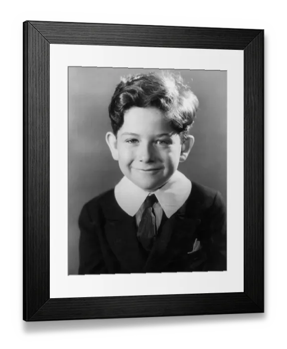 Framed Print : 20s Schoolboy