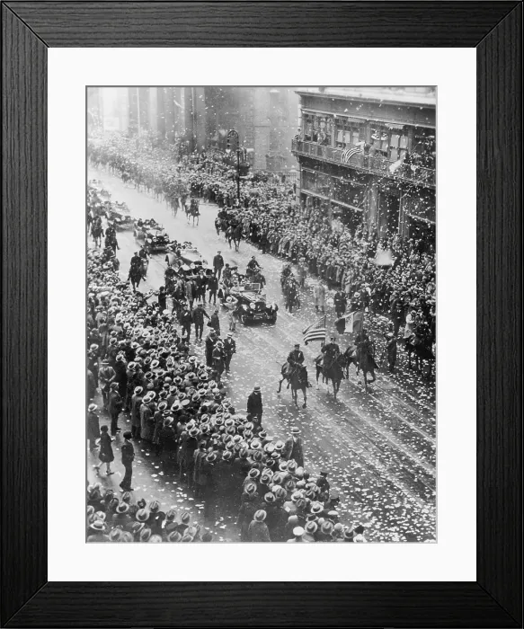 Framed Print : Tickertape Parade Framed Print : Tickertape Parade