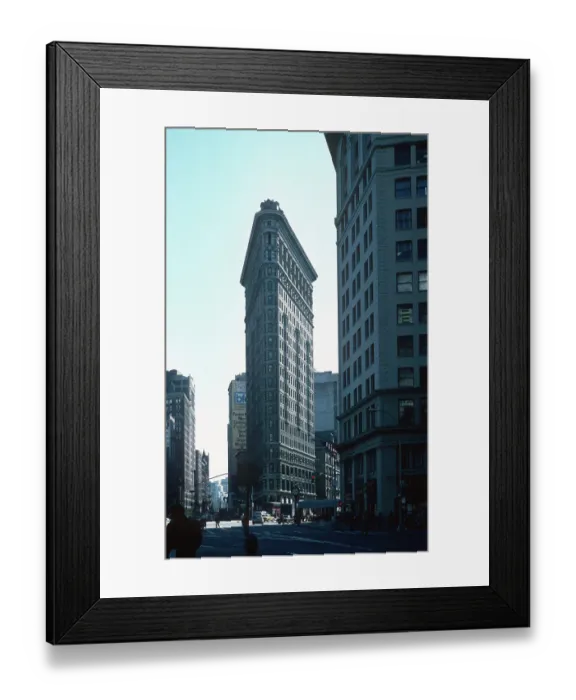 Framed Print : Exterior View Of The Flatiron Building Framed Print : Exterior View Of The Flatiron Building