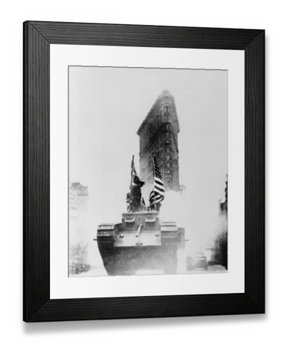 Framed Print : New York Tank Framed Print : New York Tank
