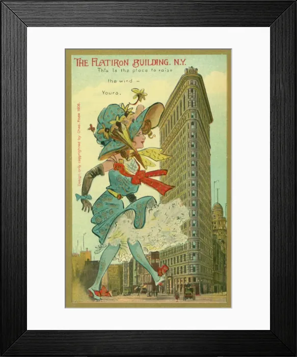 Framed Print : The Flatiron Building Framed Print : The Flatiron Building
