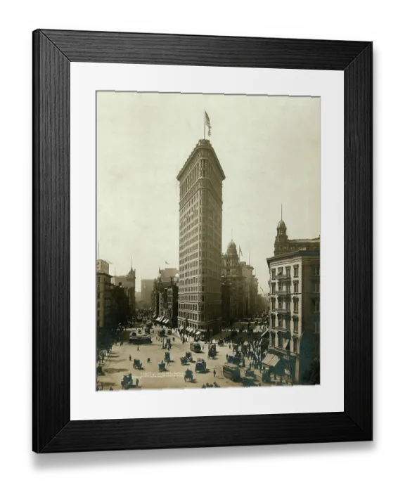 Framed Print : Fuller /  Flat Iron Building, New York