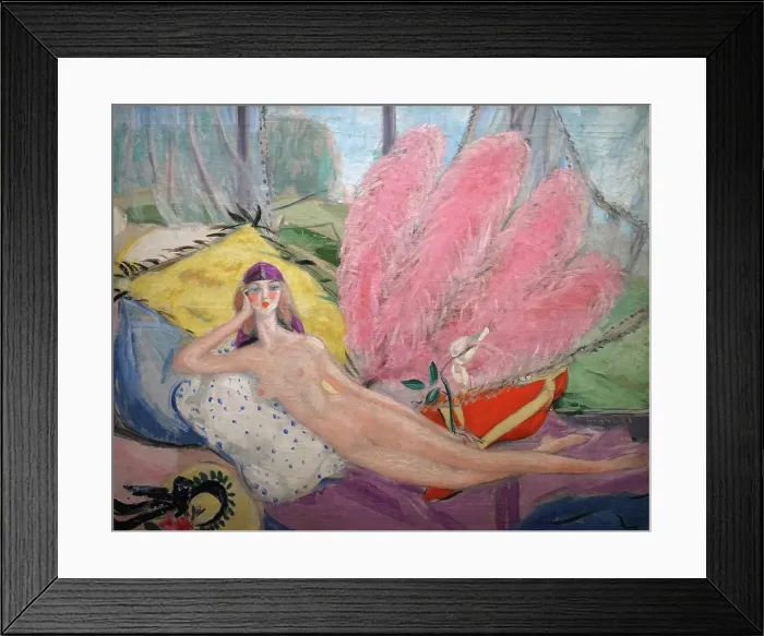 Framed Print : Létrange Femme Framed Print : Létrange Femme