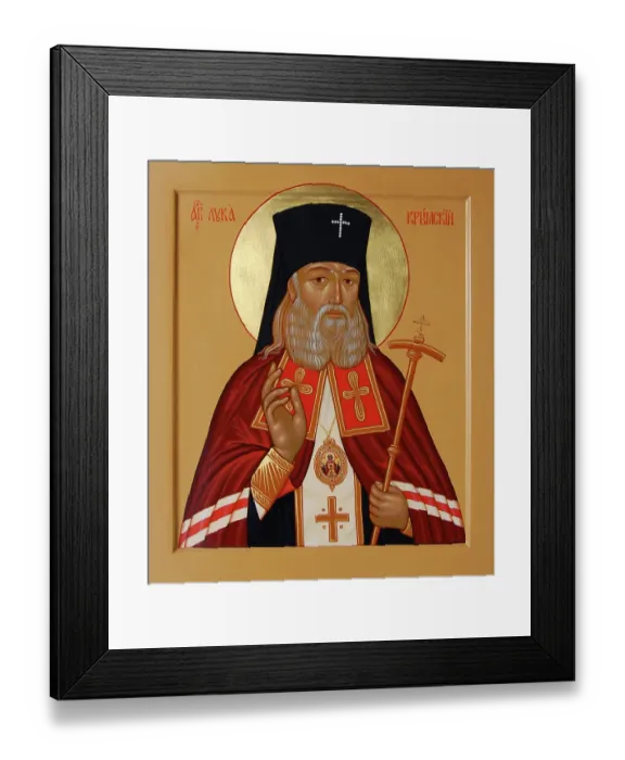 Framed Print : Saint Luke Of Crimea Framed Print : Saint Luke Of Crimea