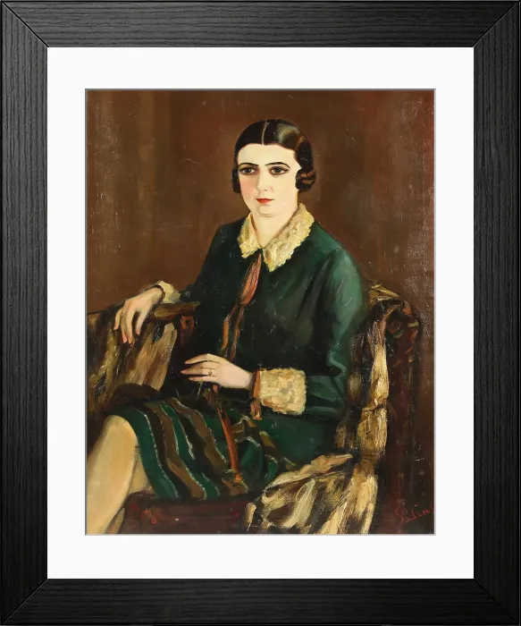 Framed Print : Portrait of Lilya Brik (1891-1978), 1921. Artist: Silins, Alexander (active Early 20th cen.) Framed Print : Portrait of Lilya Brik (1891-1978), 1921. Artist: Silins, Alexander (active Early 20th cen.)