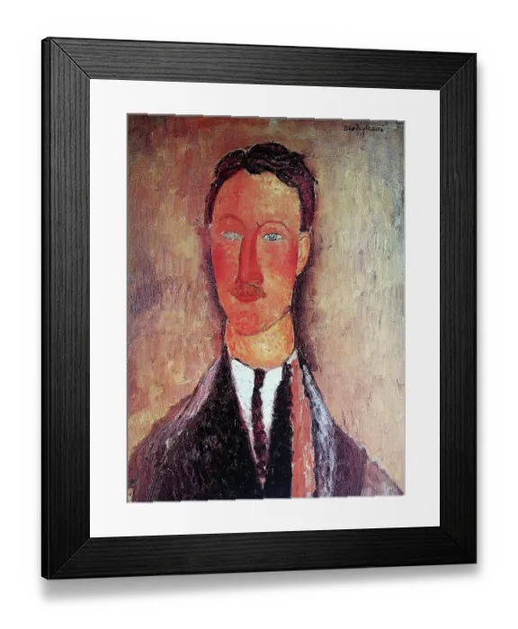 Framed Print : Portrait of Léopold Survage (1879-1968), 1918. Found in the collection of the Konstmuseet Ateneum, Helsinki Framed Print : Portrait of Léopold Survage (1879-1968), 1918. Found in the collection of the Konstmuseet Ateneum, Helsinki