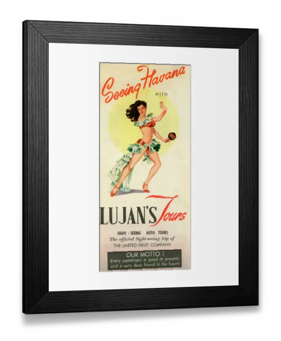 Framed Print : Seeing Havana with Lujan's Tours Framed Print : Seeing Havana with Lujan's Tours