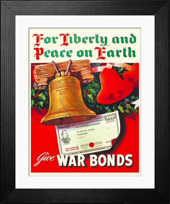 Framed Print : For Liberty and Peace on Earth