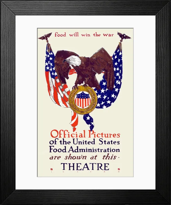 Framed Print : Food Will Win The War Framed Print : Food Will Win The War