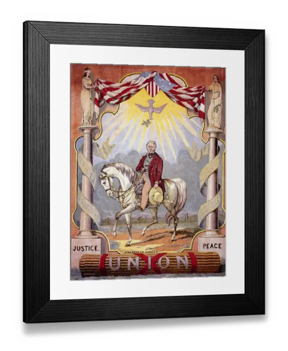 Framed Print : Election Poster Framed Print : Election Poster