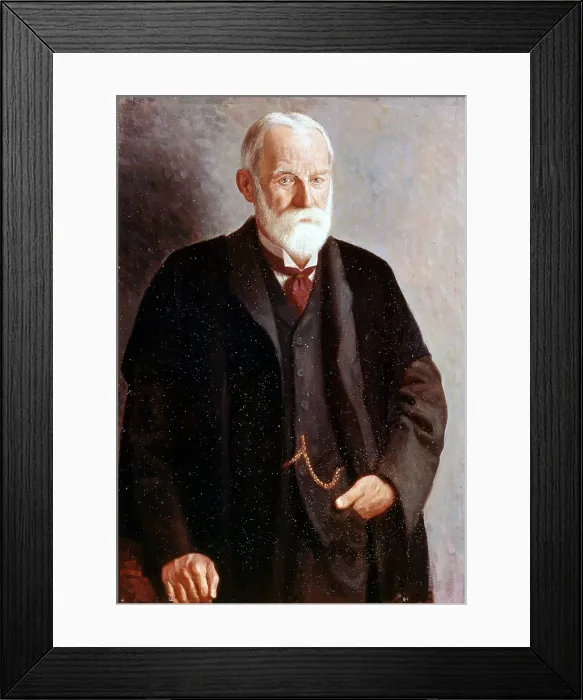 Framed Print : Portrait of Sir George Howard Darwin Framed Print : Portrait of Sir George Howard Darwin