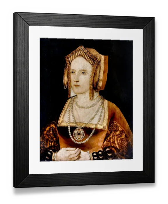 Framed Print : Portrait of Catherine Parr Framed Print : Portrait of Catherine Parr