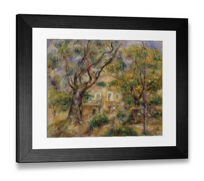 Framed Print : The Farm At Les Collettes Framed Print : The Farm At Les Collettes