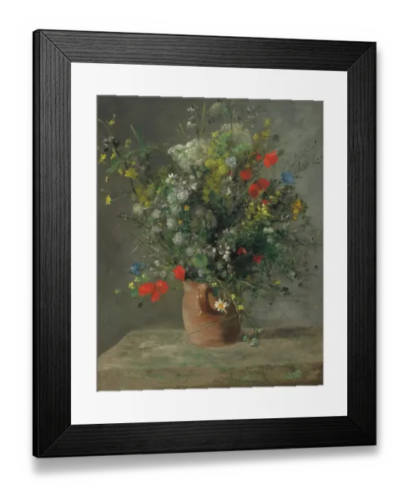 Framed Print : Flowers In A Vase Framed Print : Flowers In A Vase