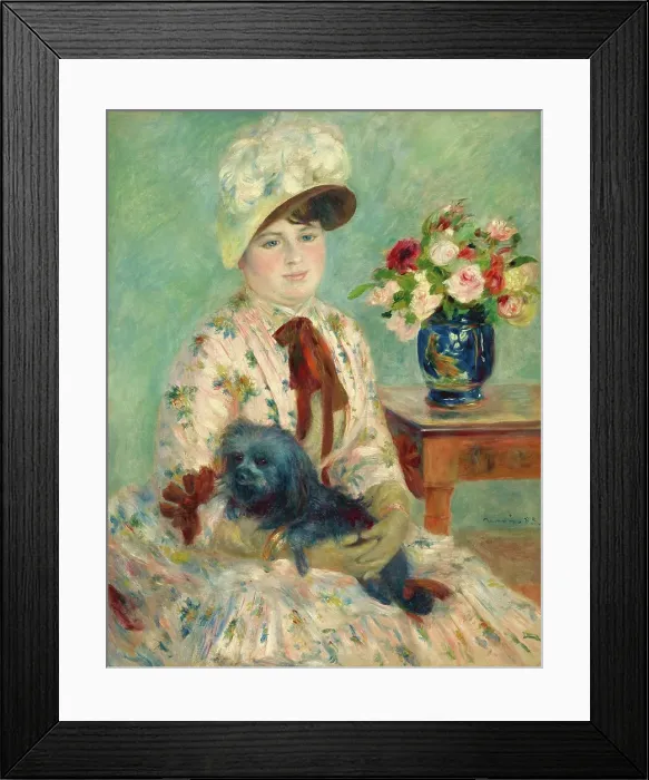 Framed Print : Mlle Charlotte Berthier Framed Print : Mlle Charlotte Berthier